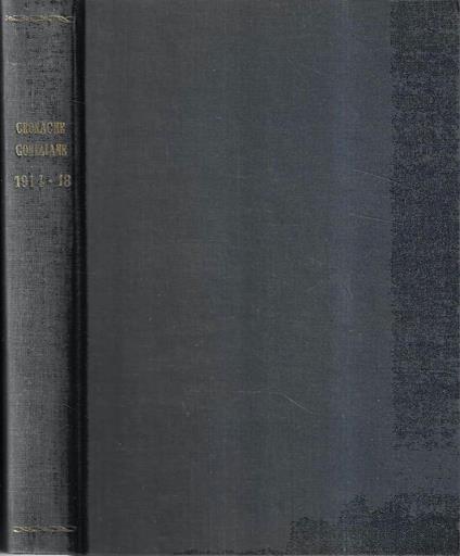 Cronache goriziane 1914-1918 - copertina