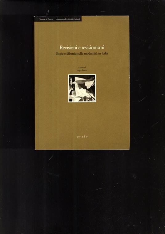 Revisioni e revisionismi - copertina