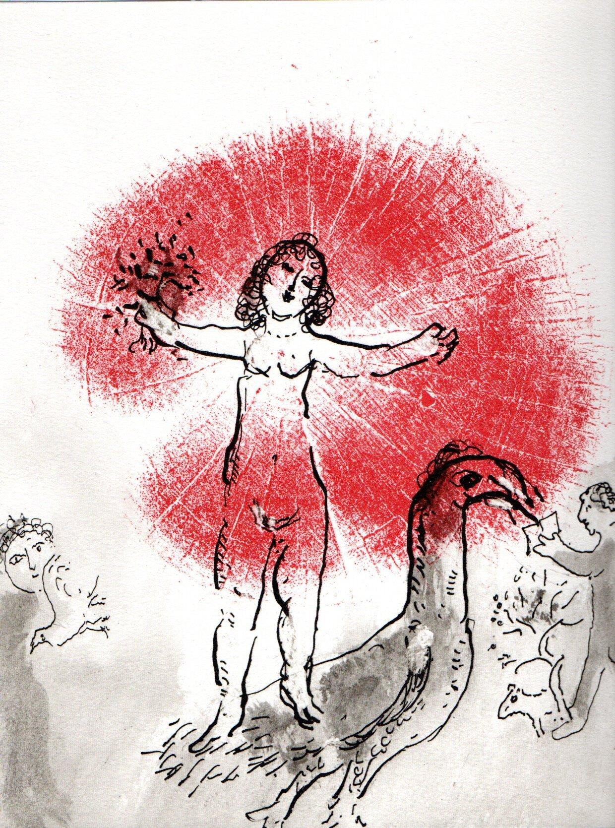 Autografato!! Lettres d'hivernage. Illustrations de Marc Chagall