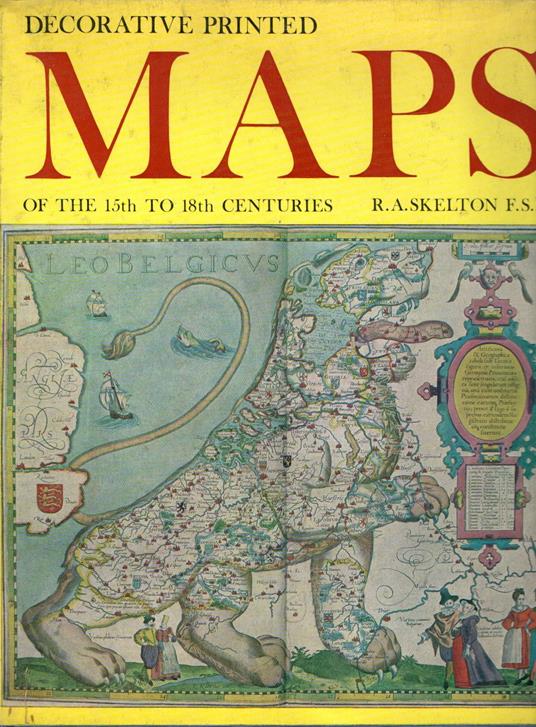 Decorative Printed Maps of the 15th to 18 th centuries - copertina