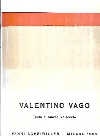 Valentino Vago - Marco Valsecchi - copertina
