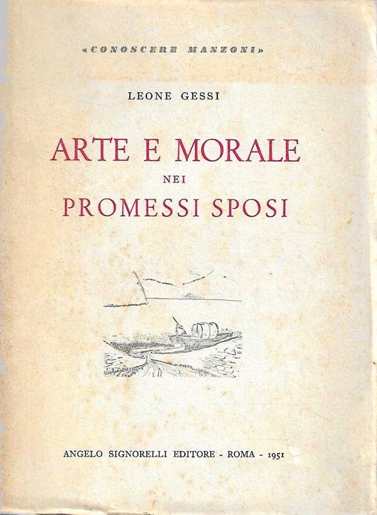Arte e morale nei Promessi Sposi - copertina