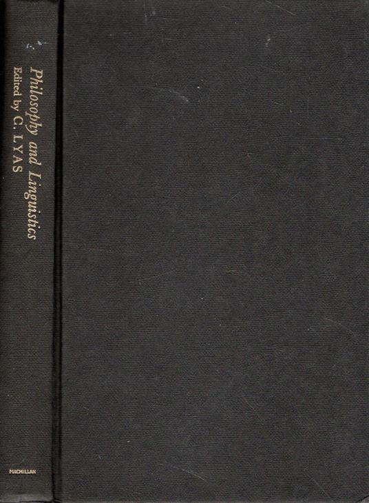 Philosophy and Linguistics - copertina