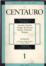 Il Centauro, Soggetti forme 1. Gennaio Aprile 1981