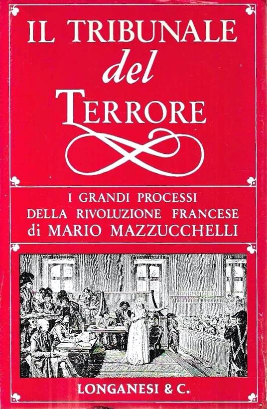 Il tribunale del terrore - Mario Mazzucchelli - copertina