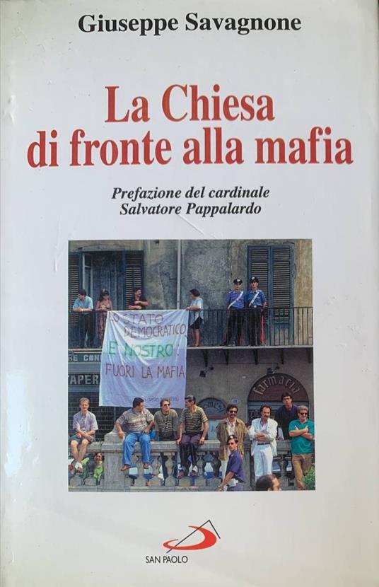 La chiesa di fronte alla mafia - Giuseppe Savagnone - copertina