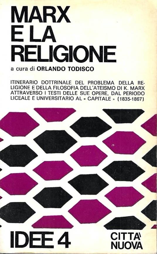 Marx e la religione - copertina