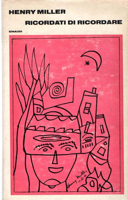 Ricordati di ricordare - Henry Miller - copertina