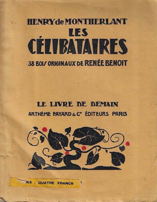 Les célibataires. 38 bois originaux de Renée Benoit - copertina