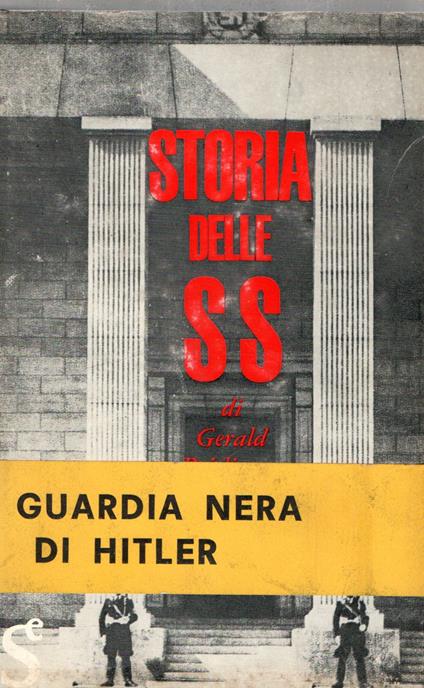 Storia delle SS - Gerald Reitlinger - copertina