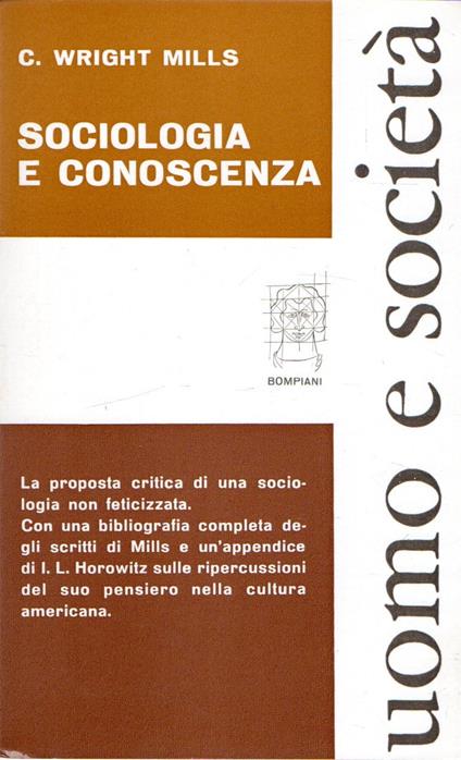 Sociologia e conoscenza - Charles Wright Mills - copertina