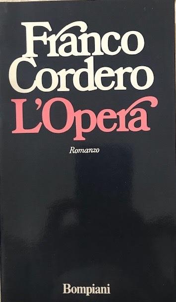 L' Opera - Franco Cordero - copertina