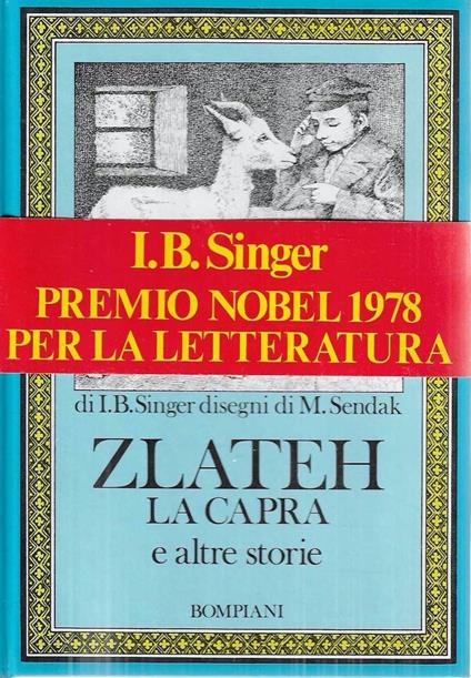 Zlateh la capra e altre storie - Isaac Bashevis Singer - copertina