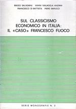 Sul classicismo economico in Italia il 