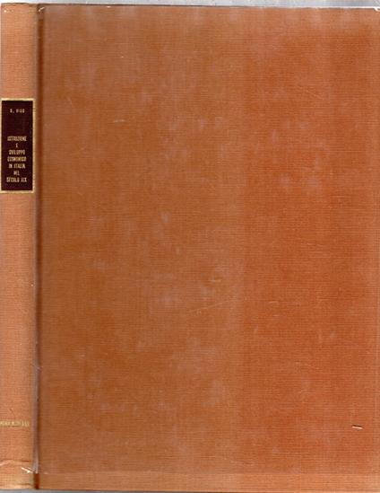 Istruzione e sviluppo economico in Italia nel secolo XIX - copertina
