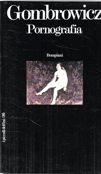Pornografia - Witold Gombrowicz - copertina