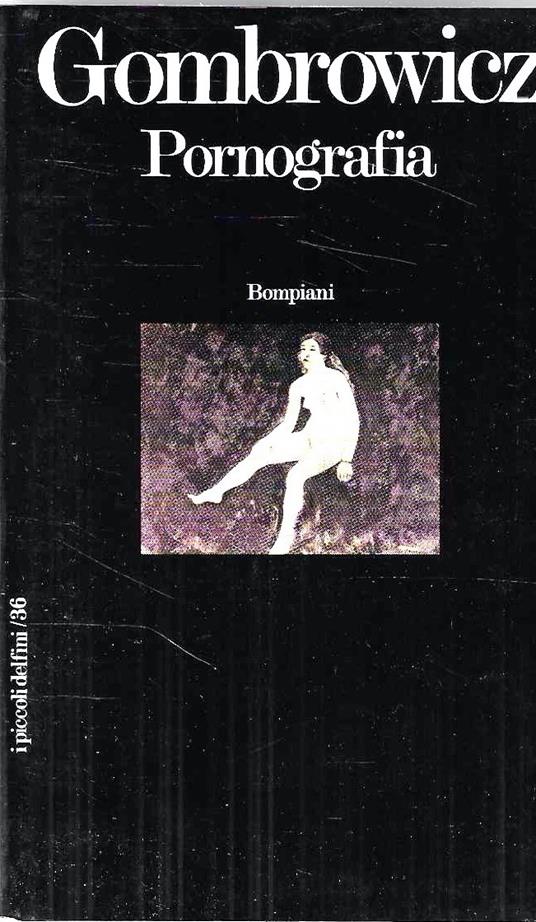 Pornografia - Witold Gombrowicz - copertina