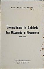 Giornalismo in Calabria tra Ottocento e Novecento, 1895-1915 : atti del Premio Cosenza 1978