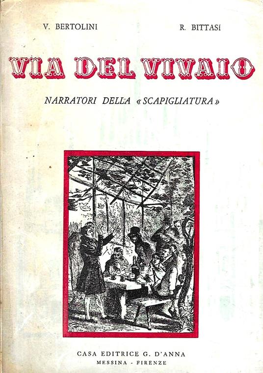 Via del Vivaio. Narratori della "Scapigliatura" - copertina