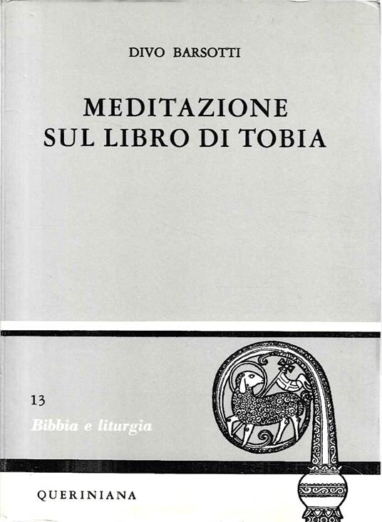 Meditazione sul libro di Tobia - Divo Barsotti - copertina