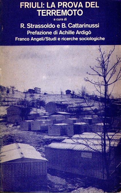Friuli : La prova del terremoto - copertina
