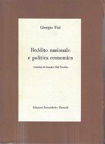 Reddito nazionale e politica economica