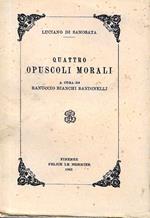 Quattro opuscoli morali