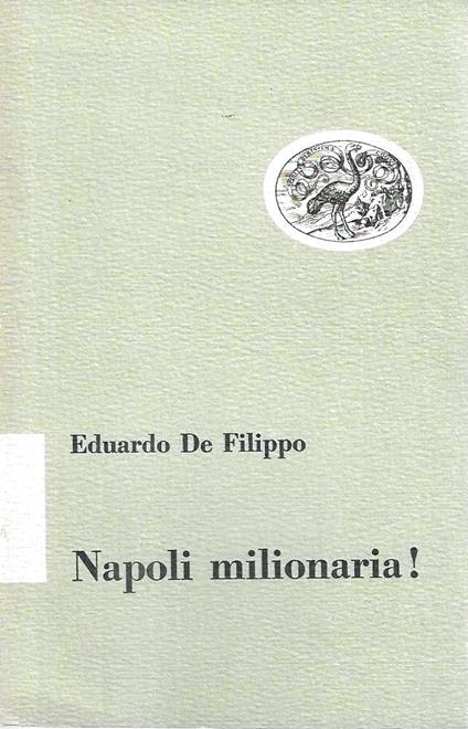 Napoli milionaria ! - Eduardo De Filippo - copertina