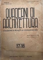 Quattro progetti di chiese (Quaderni di Architettura. Collezione di Progetti di Costruzioni Edili, n.17-18)