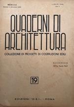 Autorimesse.( Quaderni di Architettura. Collezione di Progetti di Costruzioni Edili, n. 19)