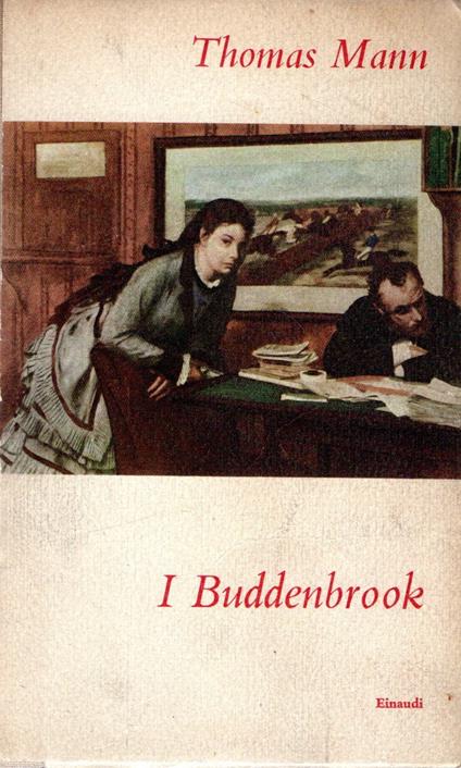I Buddenbrook - Thomas Mann - copertina
