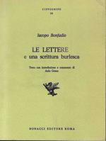 Le lettere e una scrittura burlesca