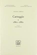 Carteggio. 1861-1880 (Vol. 1)