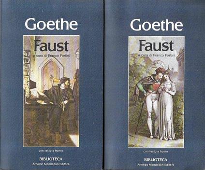 Faust (due volumi) - J.W. Goethe - copertina