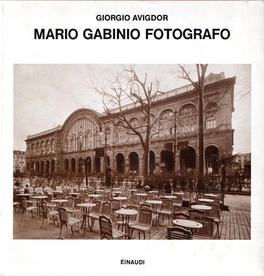Mario Gabinio fotografo - Giorgio Avigdor - copertina