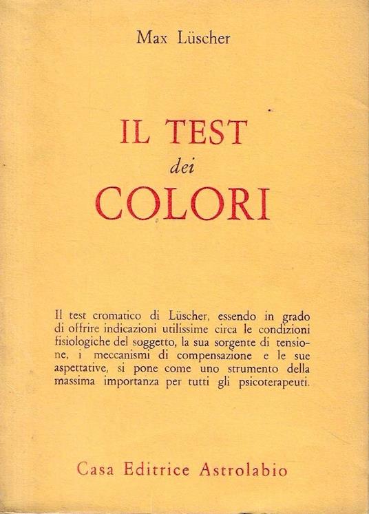 Il test dei colori - Max Lüscher - copertina