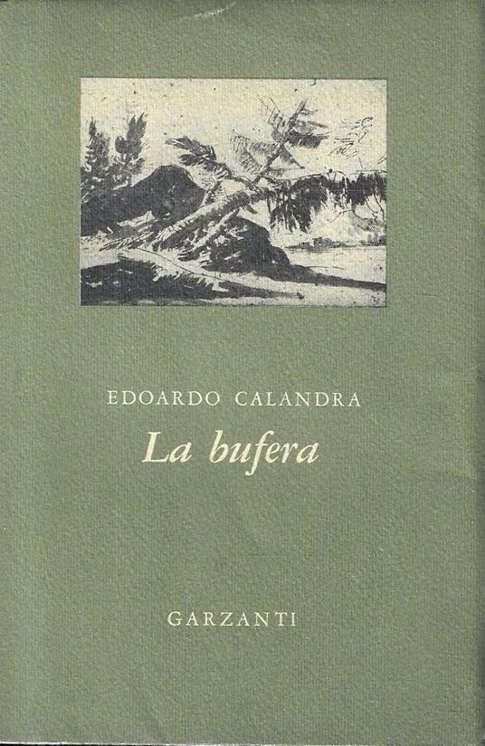 La bufera - Edoardo Calandra - copertina