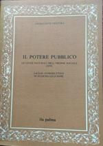 Il potere pubblico: le leggi naturali dell'ordine sociale (1859)