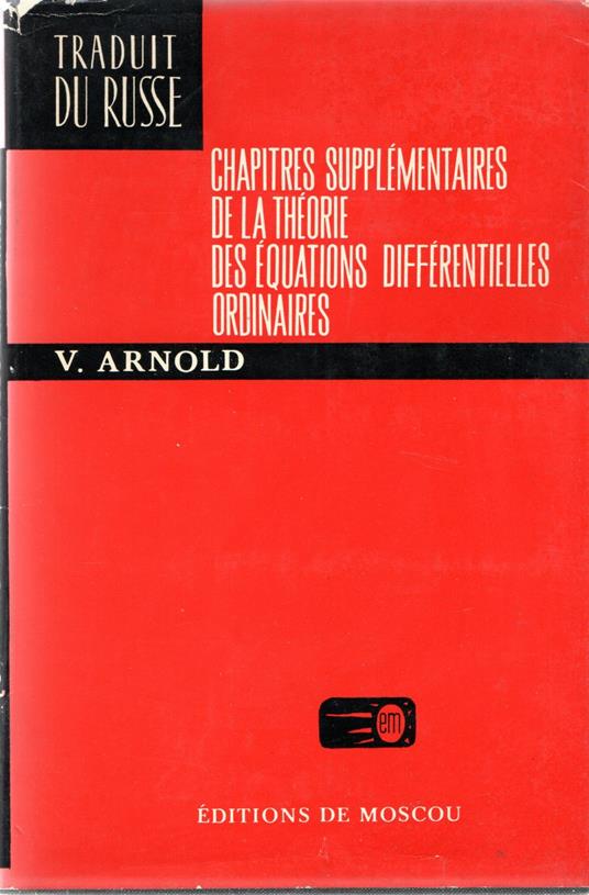 Chapitres supplementaires de la theorie des equations differentielles ordinaires - copertina