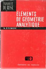 Elements de geometrie analytique