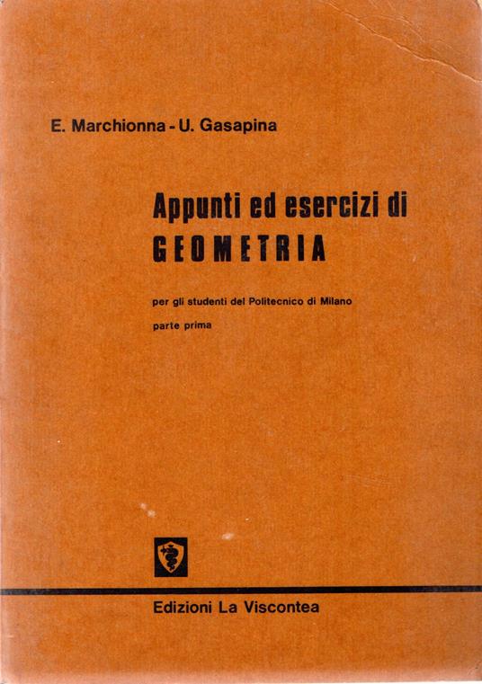 Appunti ed esercizi di geometria - copertina