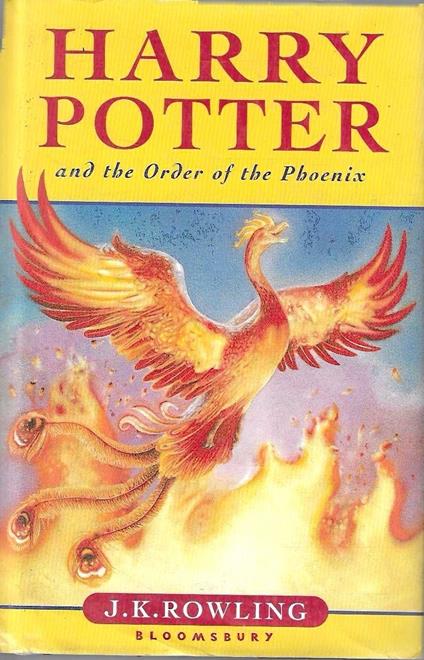 Harry Potter and the Order of the Phoenix - J. K. Rowling - copertina