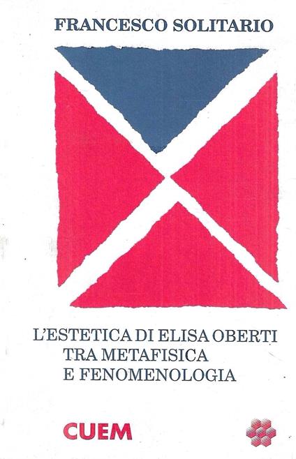 L' estetica di Elisa Oberti tra metafisica e fenomenologia - copertina
