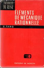 Elements de mecanique rationnelle