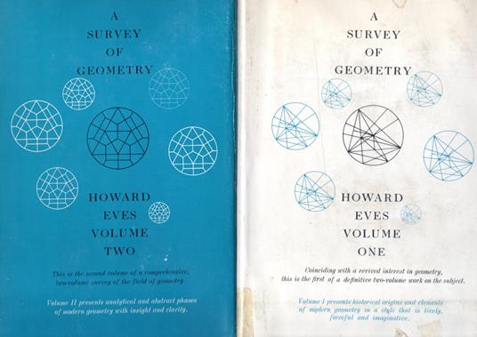 A survey of geometry (2 vol.) - copertina