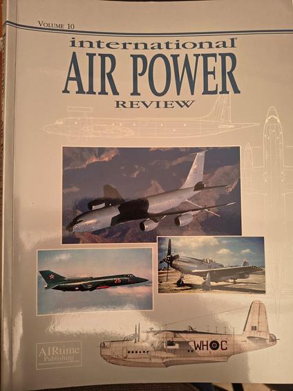 Offerta lotto di 14 numeri della rivista di aeronautica!! International Air Power Review - copertina