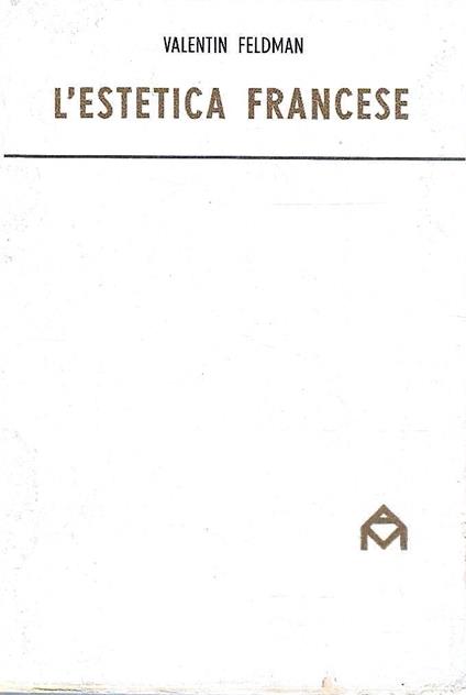 L' estetica francese contemporanea - copertina