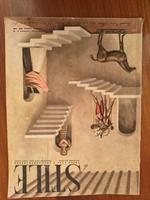 LO STILE NELLA CASA E ARREDAMENTO N 23 Novembre 1942 (Copertina di Gienlica)