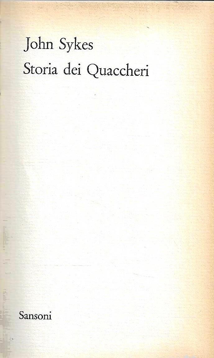 Storia del Quaccheri