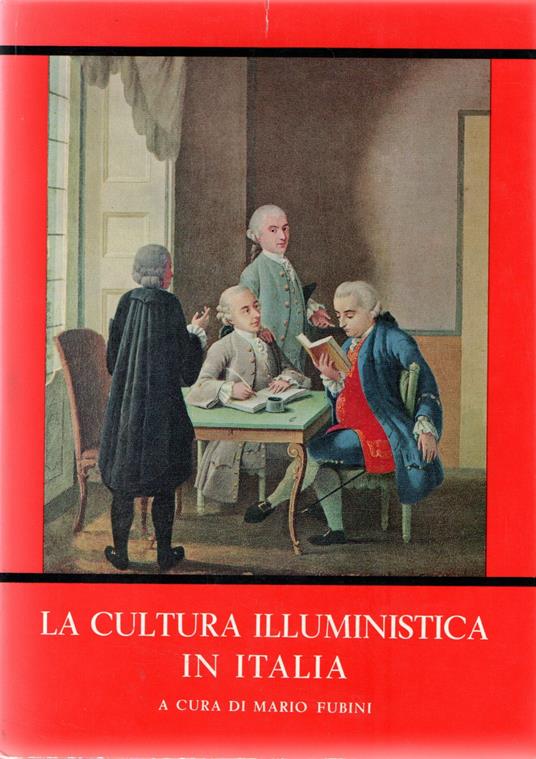 La cultura illuministica in italia - Mario Fubini - copertina